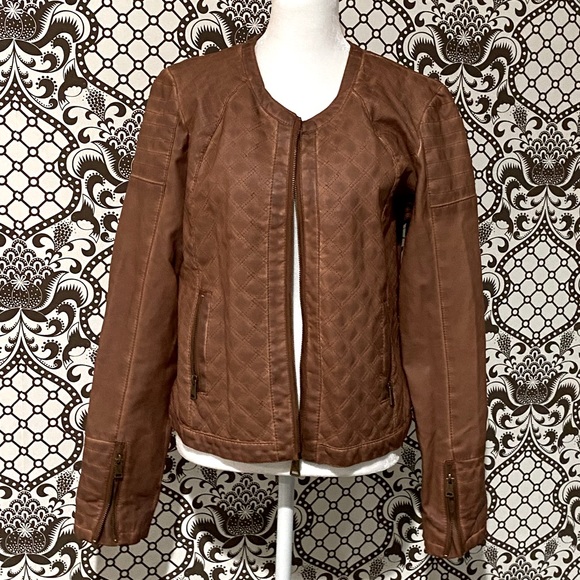 Nordstrom Jackets & Blazers - SALE ❤️ NORDSTROM vegan leather moto jacket